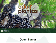 Tablet Screenshot of odairplantas.com.br
